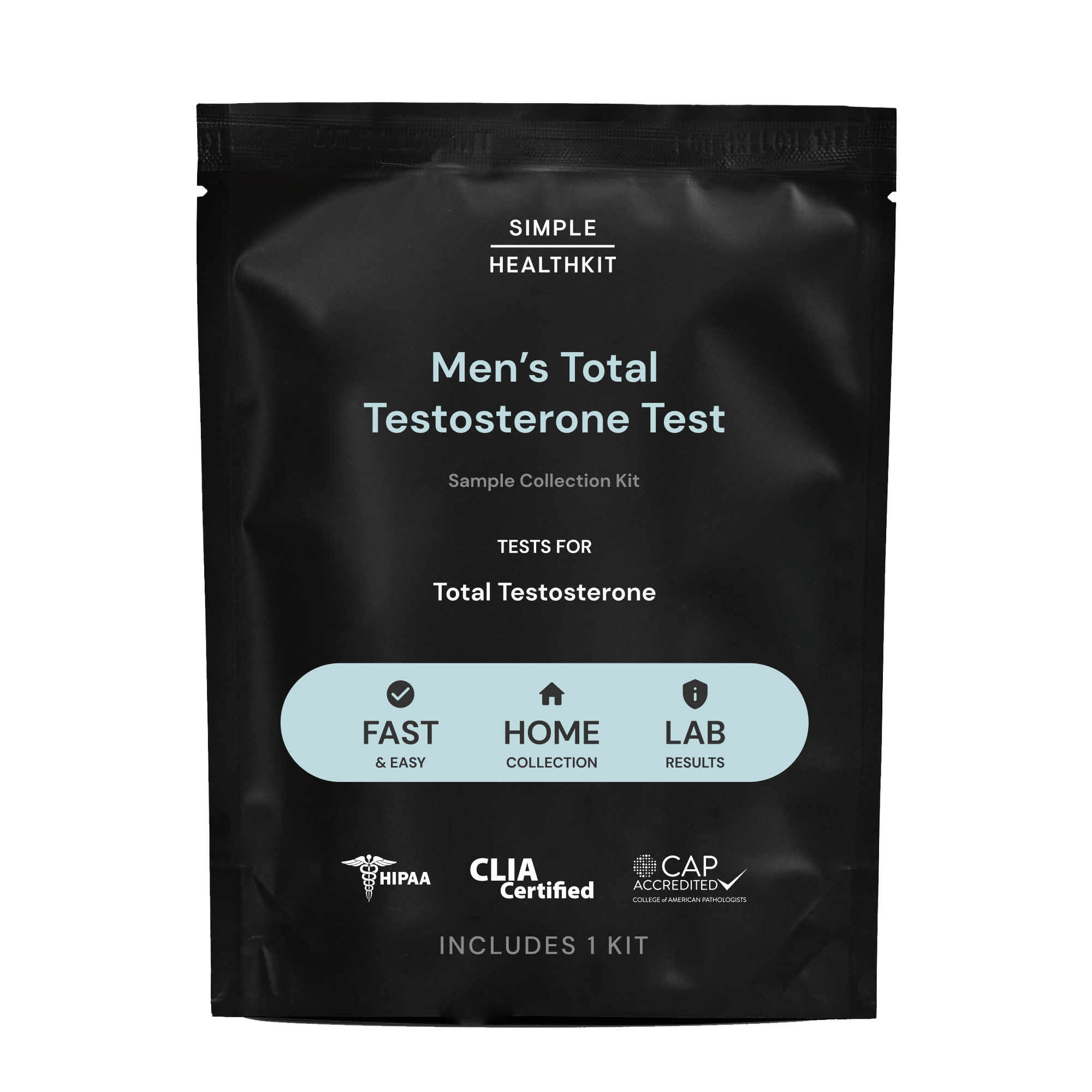 Men's Total Testosterone Test | At Home Testosterone Test Kit – Simple ...